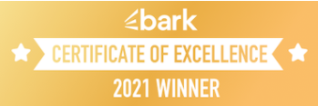 Bark Certificate of Excellence 2021 Winner