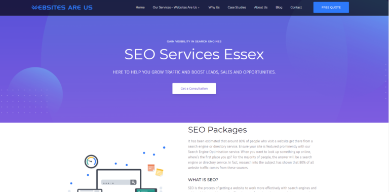 SEO Services Essex - Websites Are Us