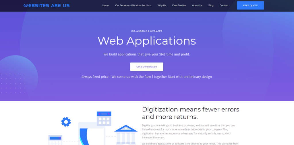 Web Applications in Essex - Websites Are Us
